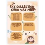 Chân váy midi hè thu bé gái, chân váy dài - Ảnh 2
