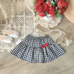Chân váy hoa thô kèm quần, cạp chun mềm mại - Ảnh 2
