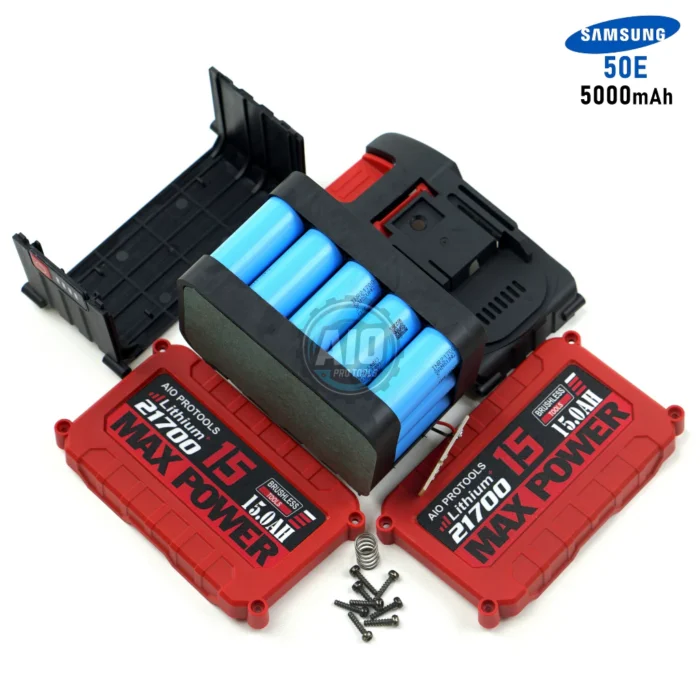 Pin 21V cho máy cầm tay- chân pin phổ thông - Ảnh 4